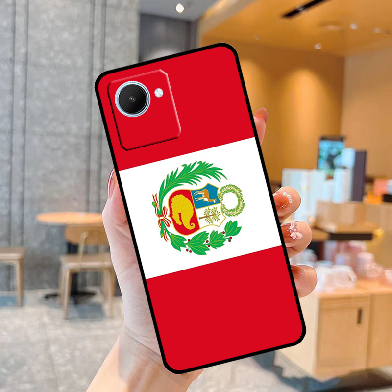 Peru Flag Case For Realme GT8  - đánh giá và giá Realme C67