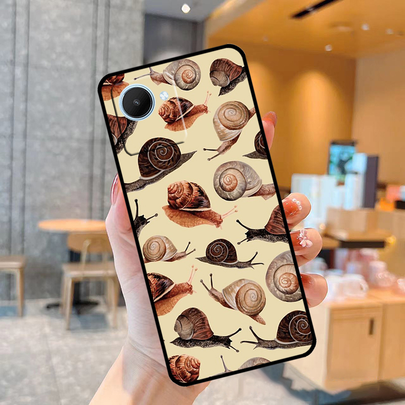 Cartoon Animal Snail Case For  - đánh giá và giá Realme C67