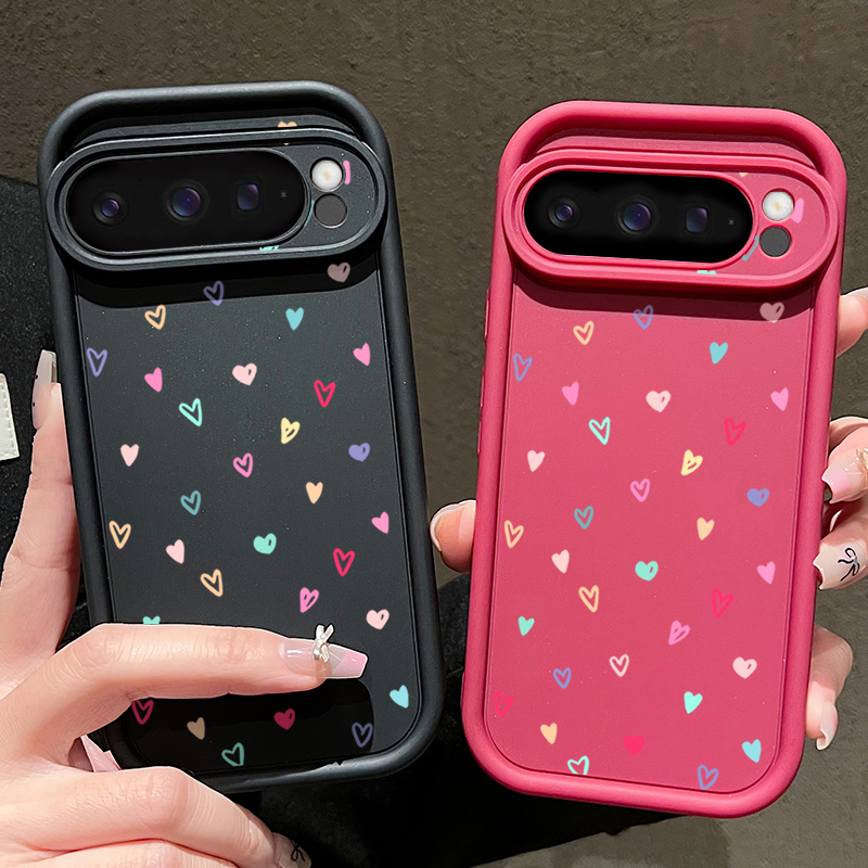 Colorful Little Hearts Soft Ca - đánh giá và giá Google Pixel 8A