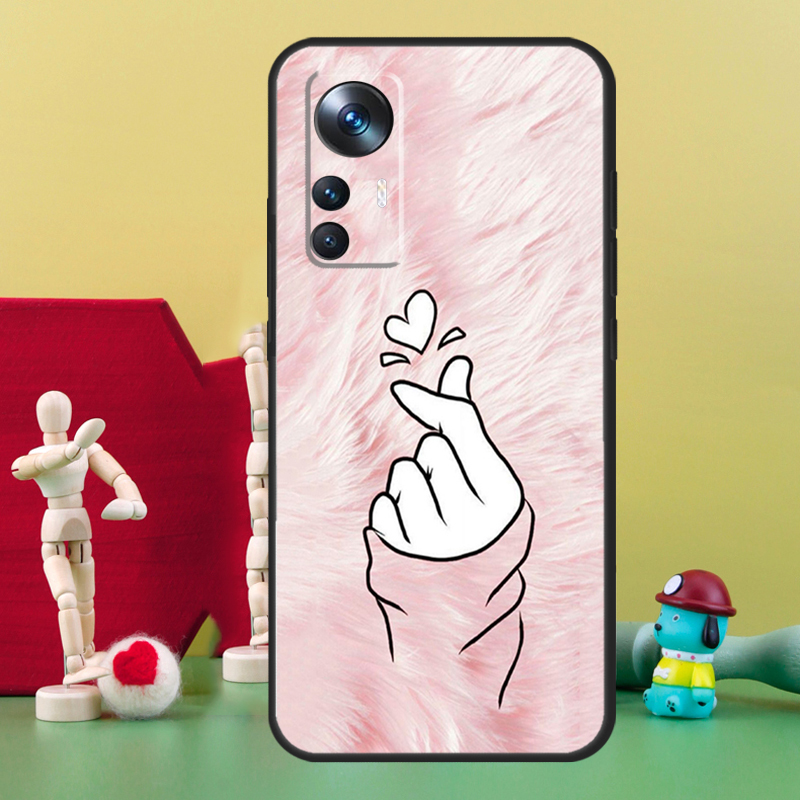 Kpop Hand Finger Heart Case Fo - đánh giá và giá Xiaomi Poco X6