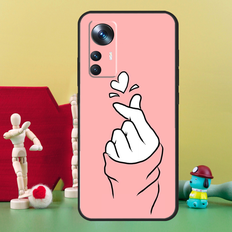 Kpop Hand Finger Heart Case Fo - đánh giá và giá Xiaomi Poco X6